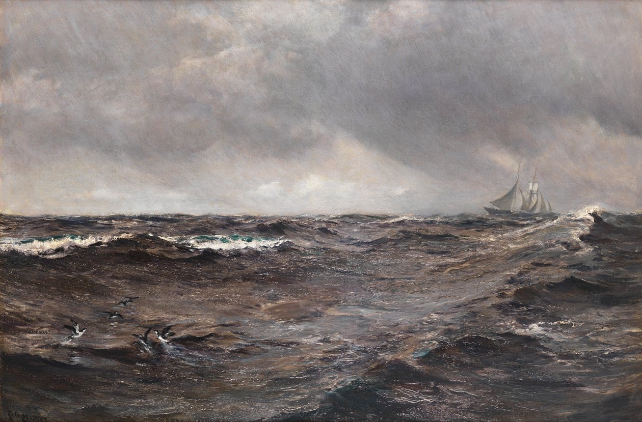 1907年，深海雨 作者 查尔斯·纳皮尔·海米