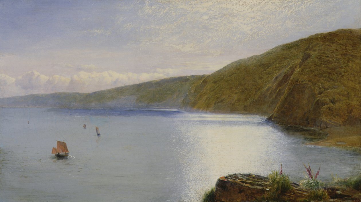 太阳升起的海洋，1864年 作者 查尔斯·纳皮尔·海米