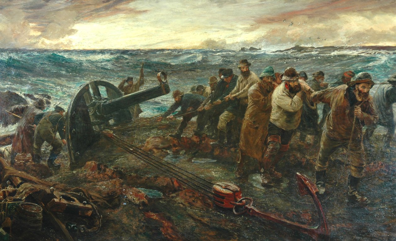 残骸，1898-1901 作者 查尔斯·纳皮尔·海米