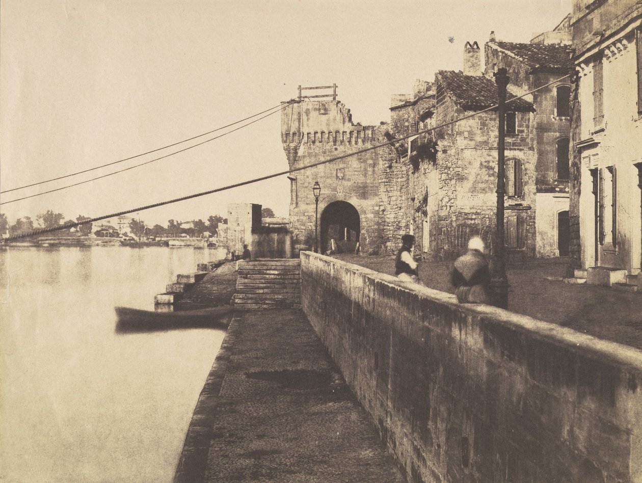 Arles, Porte des Châtaignes, 1852. 作者 查尔斯·内格雷