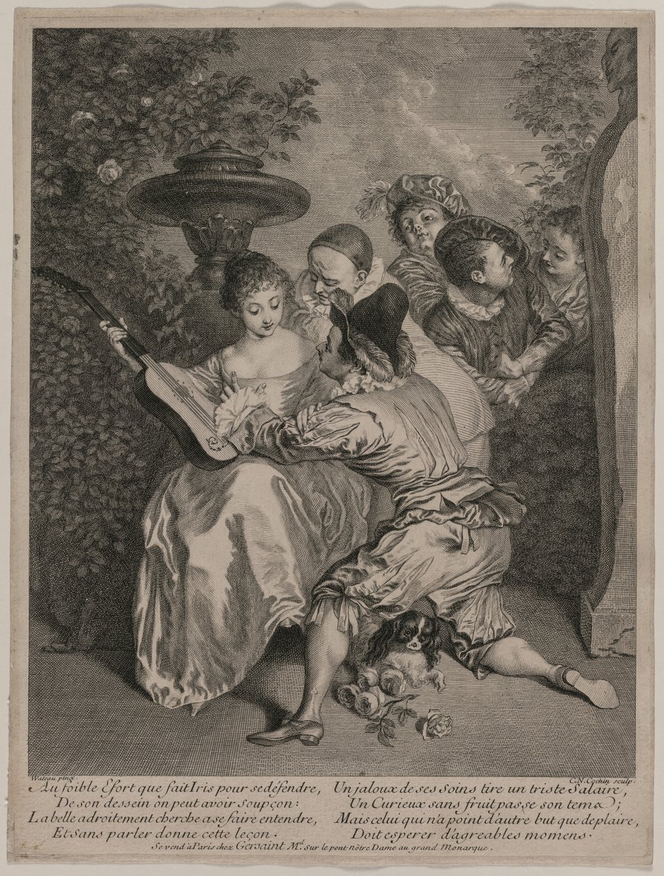 The Romancer，1727年。 作者 查尔斯·尼古拉斯·科钦
