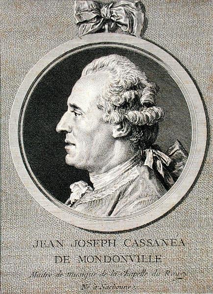 Jean Joseph Cassanea de Mondonville (1711-72) 刻于Augustin de Saint-Aubin (1736-1807) 1768年（雕刻）。 作者 查尔斯·尼古拉斯二世（后）科钦