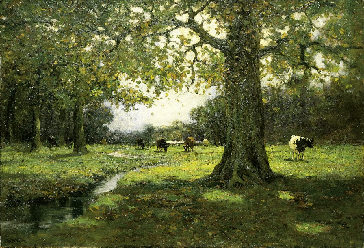 梅朵溪，约1912年。 作者 查尔斯·P·组