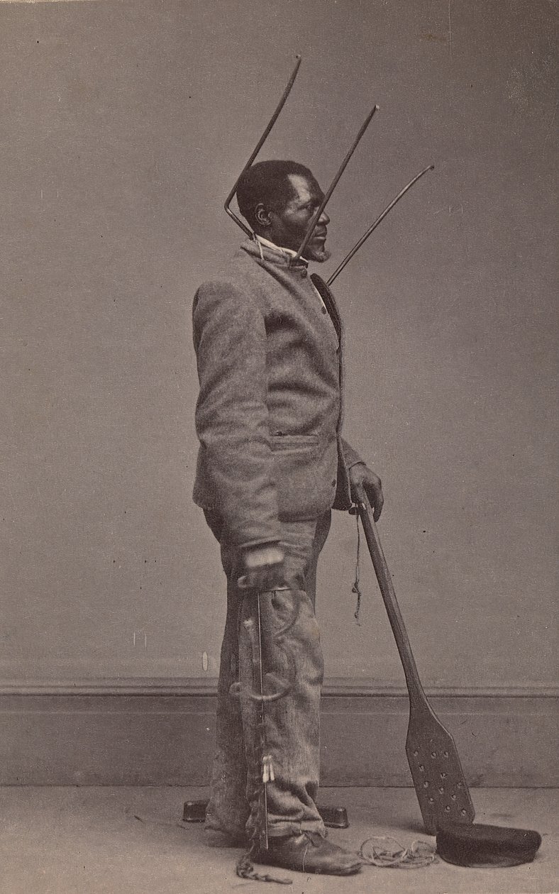 威尔逊，来自新奥尔良的烙印奴隶，1863年。 作者 查尔斯·帕克森