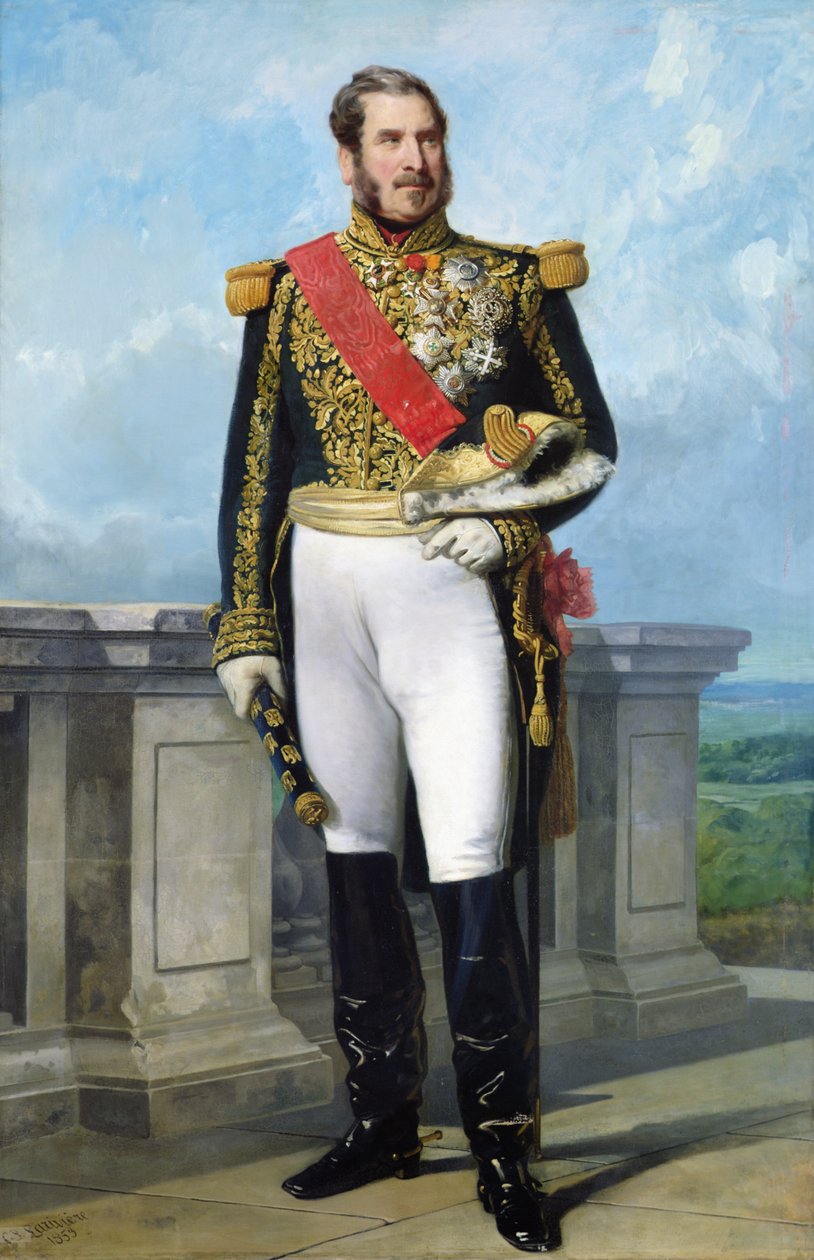 伯纳德·皮埃尔·马格南 (1791 - 1865)，法国元帅 作者 查尔斯-菲利普·拉里维埃
