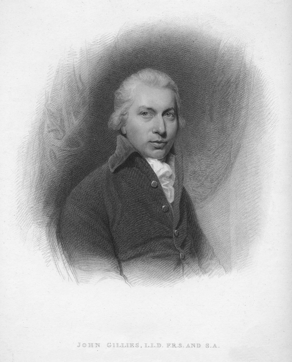 约翰·吉利斯（John Gillies），LLDFRS和SA，1813年。 作者 查尔斯·皮卡特
