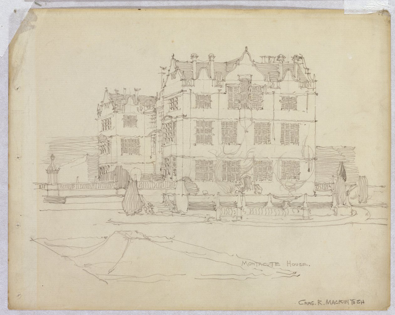 萨默塞特郡Montacute House 作者 查尔斯·雷尼·麦金托什