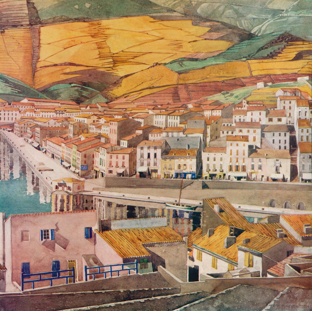 旺德港，拉维尔，c1925 作者 查尔斯·雷尼·麦金托什