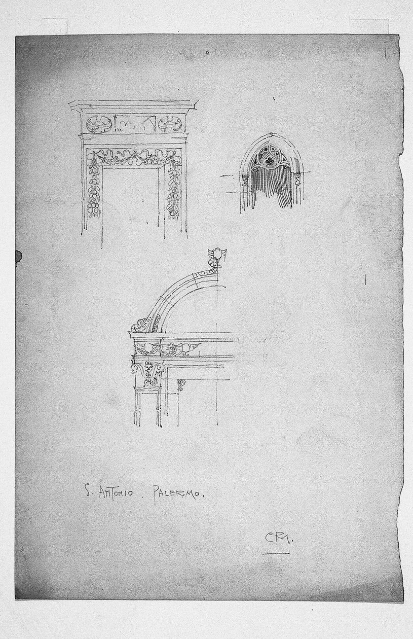 S. Antonio, Palermo 作者 查尔斯·雷尼·麦金托什