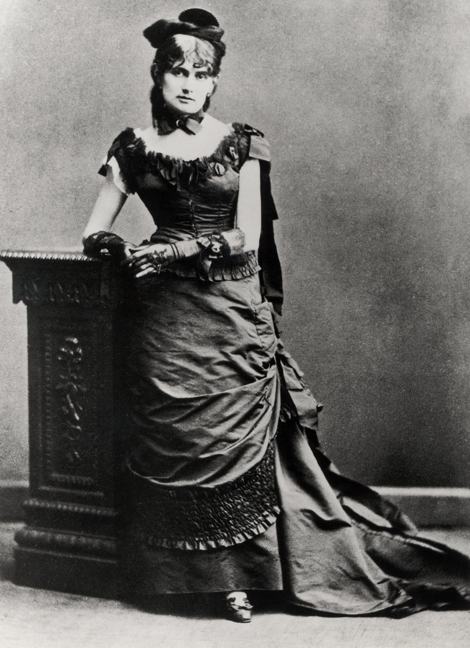 Berthe Morisot（1841-95）（bw照片） 作者 查尔斯·鲁特林格