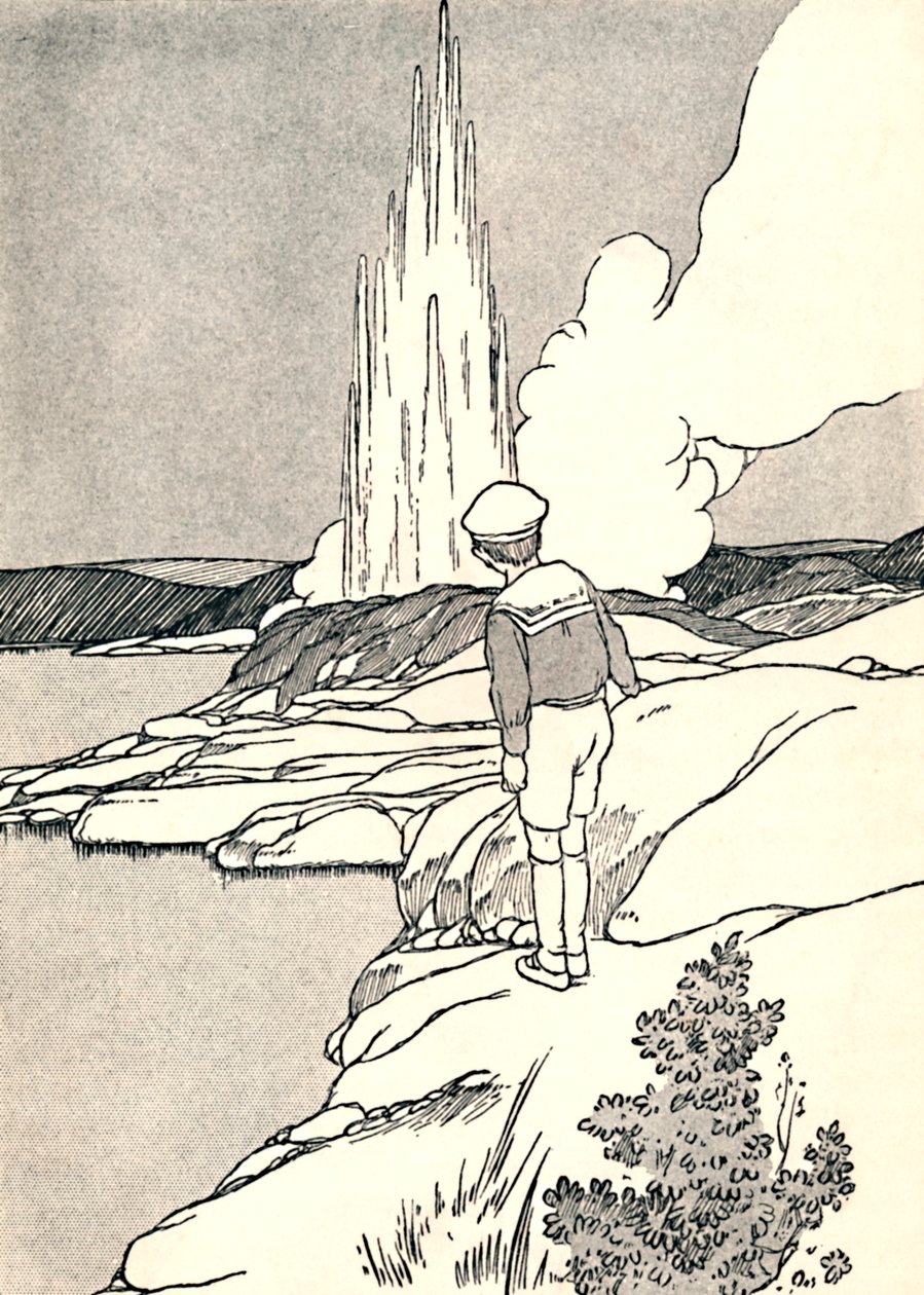 间歇泉，1912年 作者 查尔斯·罗宾逊