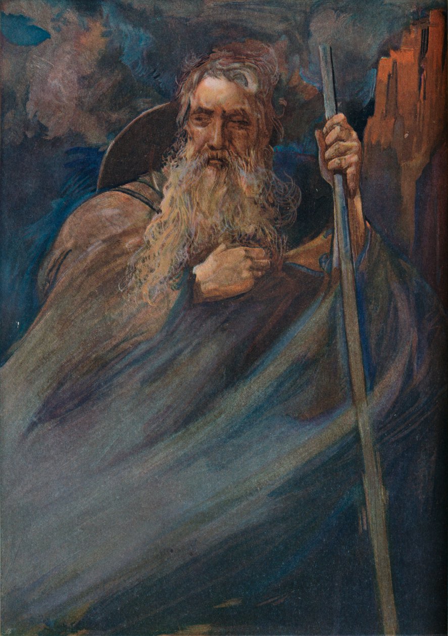 流浪者，c1900 1902 作者 查尔斯·罗宾逊