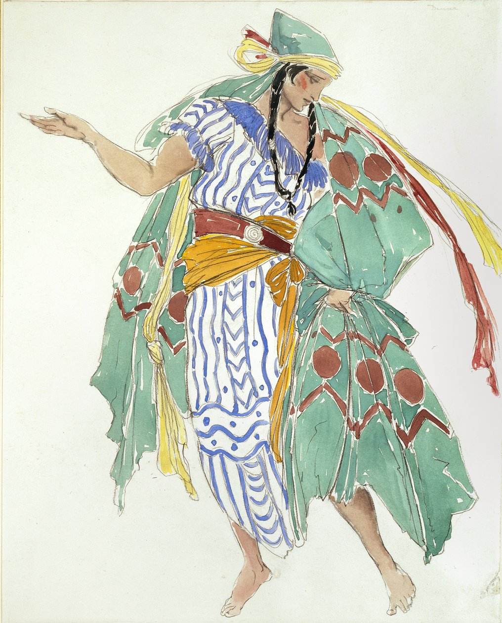 舞蹈家的服装设计，约1850-1880年 作者 查尔斯·里基茨