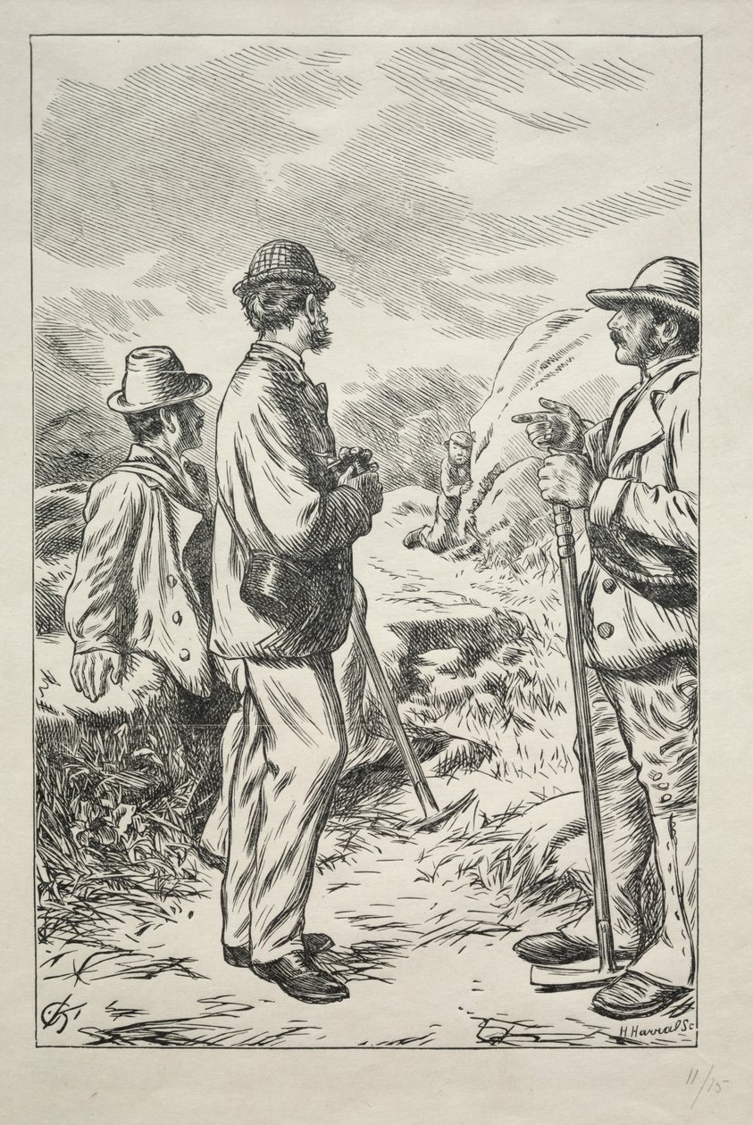 三个名字，1869年。 作者 查尔斯·塞缪尔·基恩