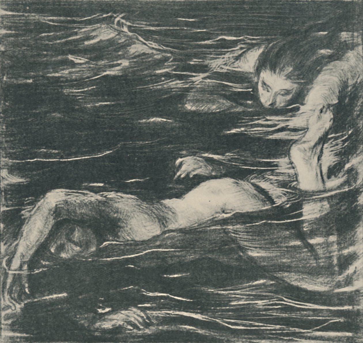 追求》，1919年 作者 查尔斯·香农