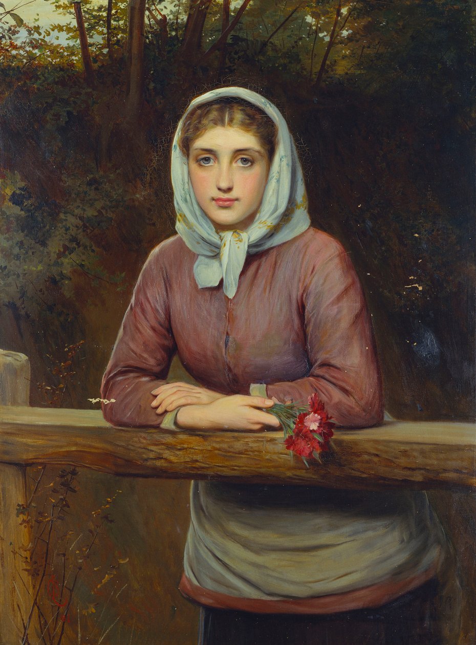 Rendez-Vous，1881年 作者 查尔斯·西勒姆·利德代尔