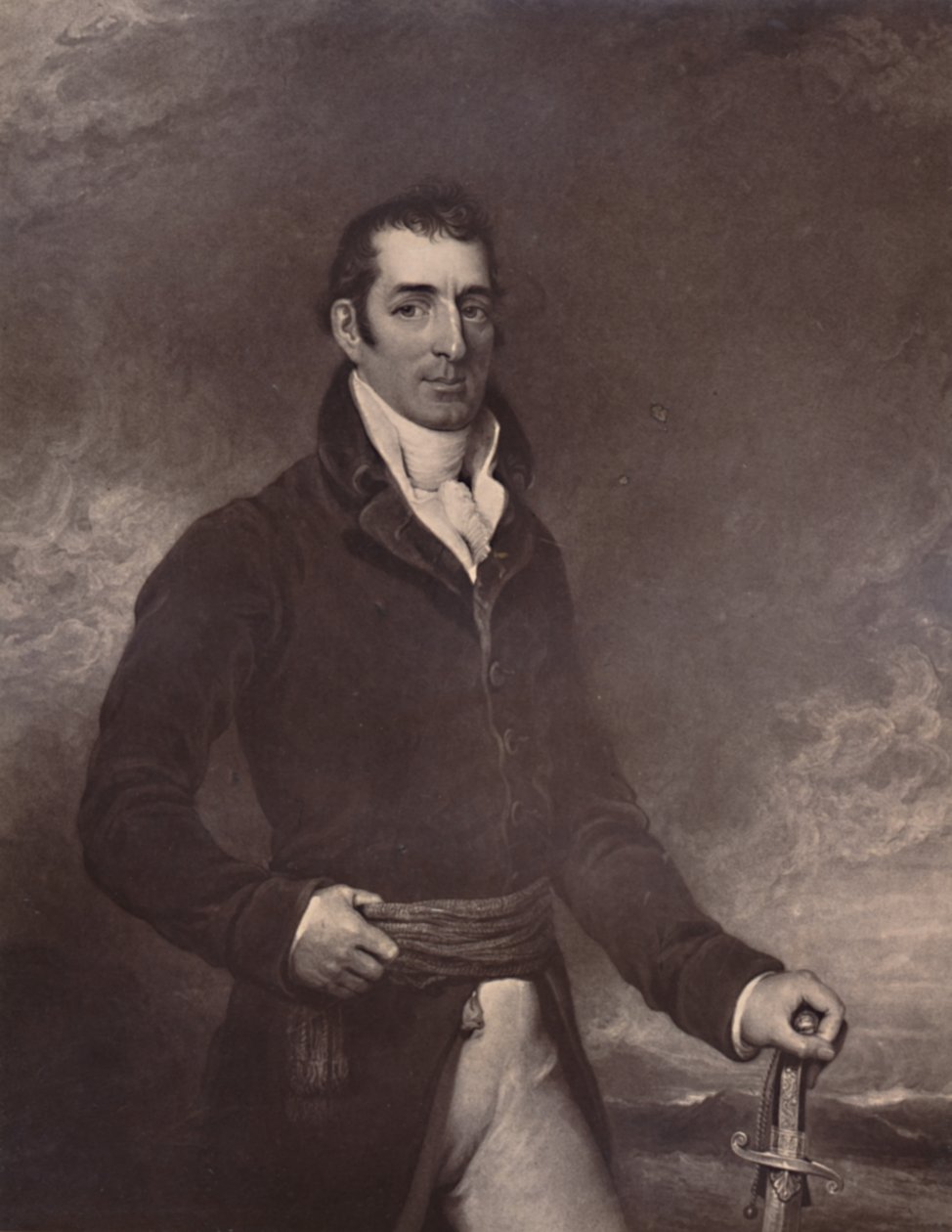 亚瑟·威尔斯利（Arthur Wellesley），惠灵顿第一公爵，爱尔兰士兵和政客，c1817年，1894年 作者 查尔斯·特纳