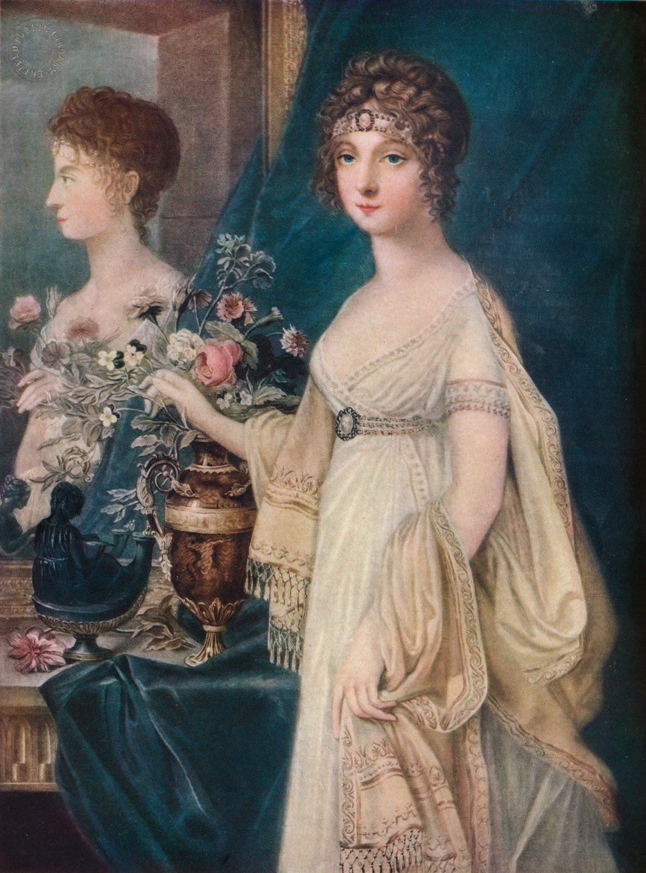伊丽莎白（Elizabeth I），亚历山大一世的同伴，19世纪，1917年 作者 查尔斯·特纳