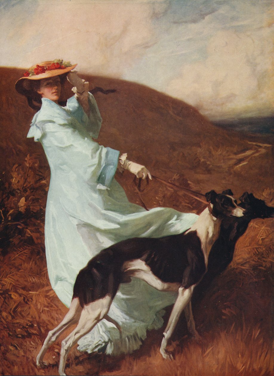 高地戴安娜（Diana of the Uplands），1903-1904，c1915 作者 查尔斯·威灵顿·弗斯