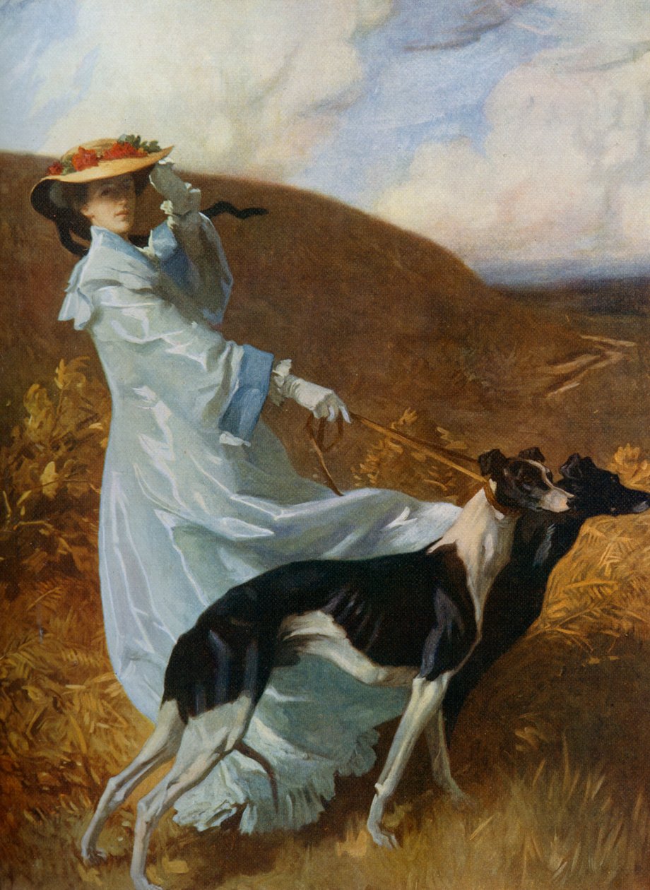 高地戴安娜（Diana of the Uplands），c1903-1904，1912年。 作者 查尔斯·威灵顿·弗斯