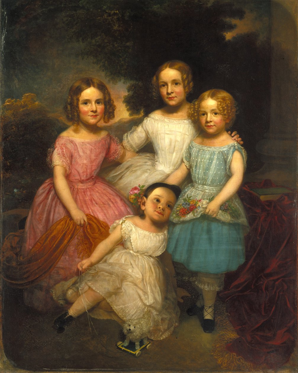 Adrian Baucker Holmes儿童，1850年 作者 查尔斯·卫斯理·贾维斯