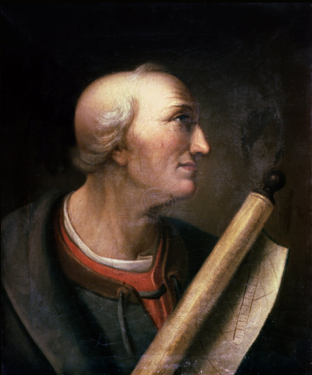 Amerigo Vespucci（1452-1512）1816年的肖像 作者 查尔斯·威尔森·皮尔
