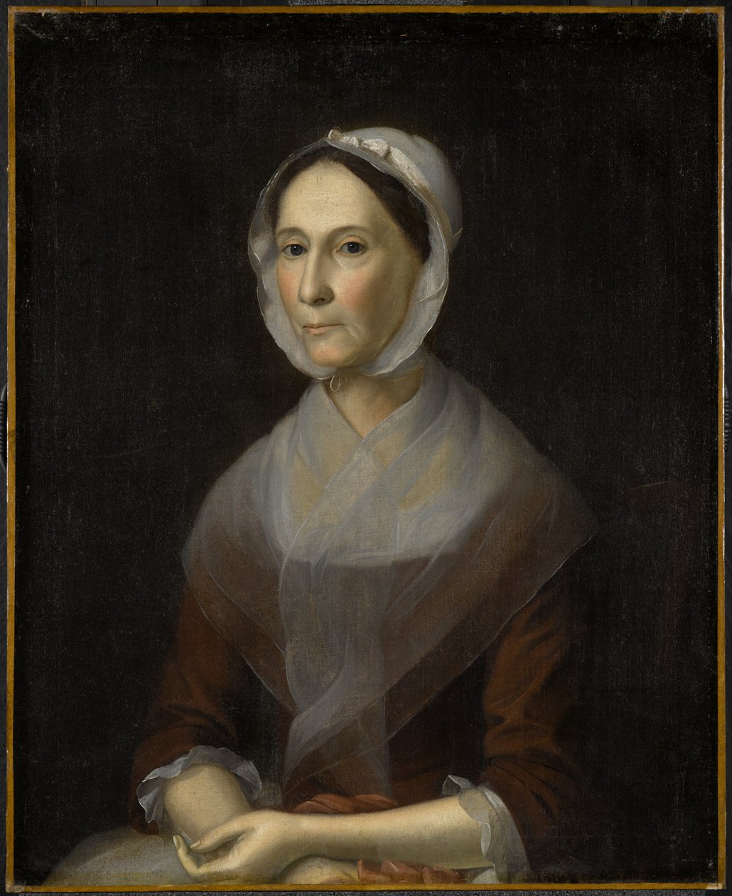 William Strachan夫人的肖像，1770-1772 作者 查尔斯·威尔森·皮尔