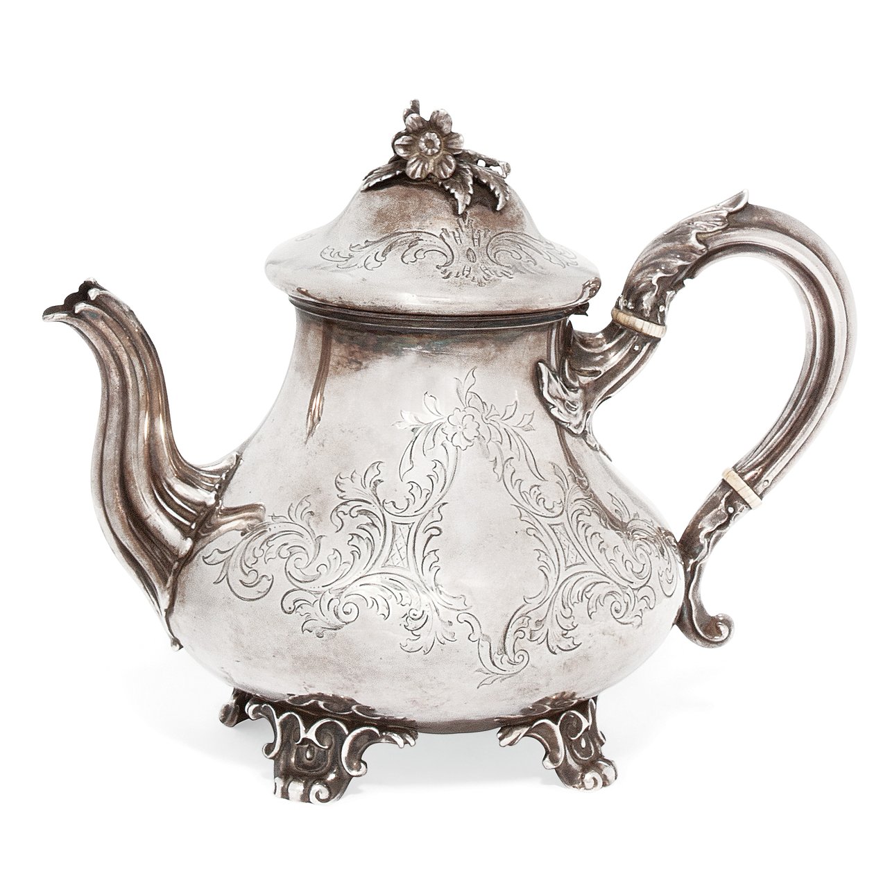维多利亚时代的茶壶，1849年 作者 查尔斯和斯托里·赖利