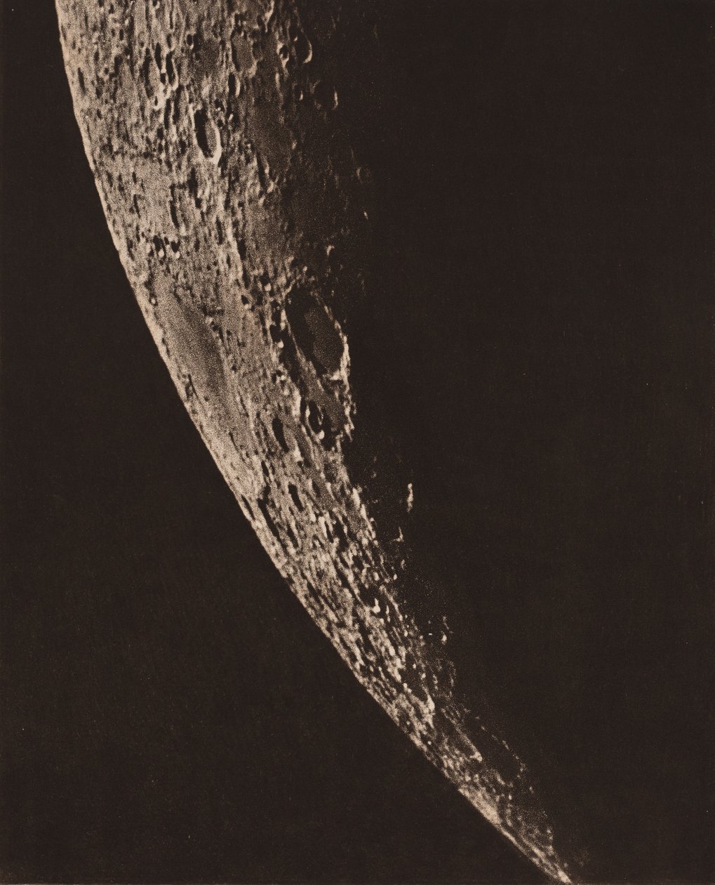 月球摄影地图，1909 年（照片） 作者 查尔斯·勒莫万