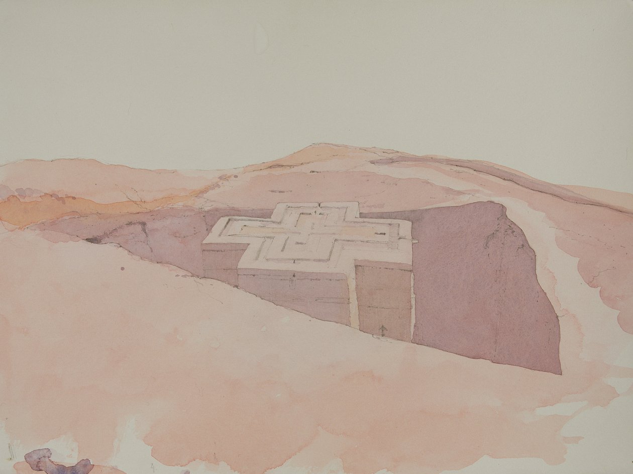 Giorgis II，埃塞俄比亚拉利贝拉，1996年 作者 查理米勒