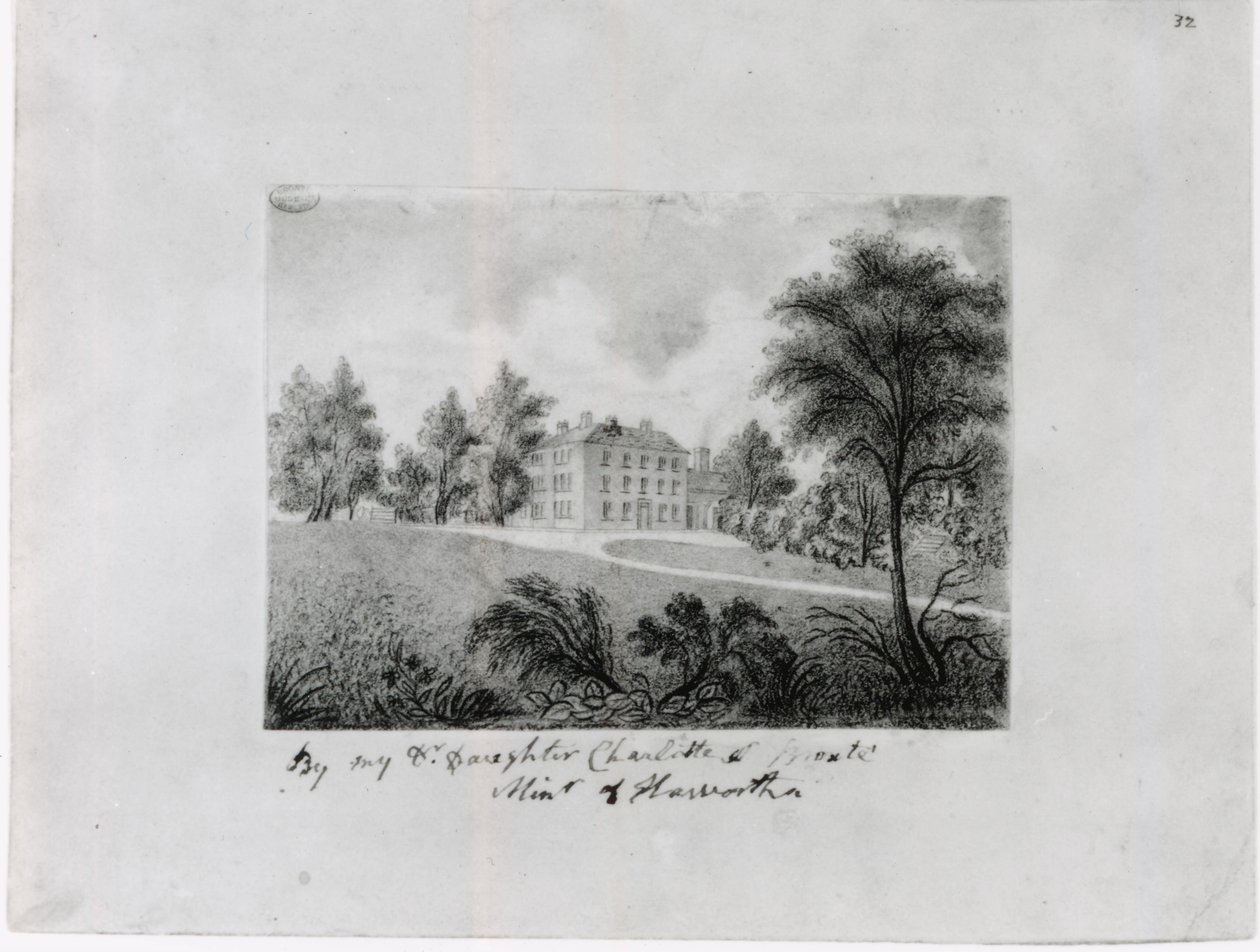 Roe Head School，c.1831-32（纸上） 作者 夏洛特·勃朗特