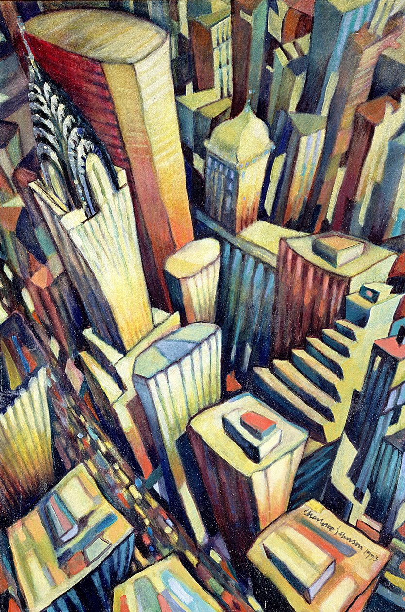 克莱斯勒大厦，1993年 作者 夏洛特·约翰逊大选