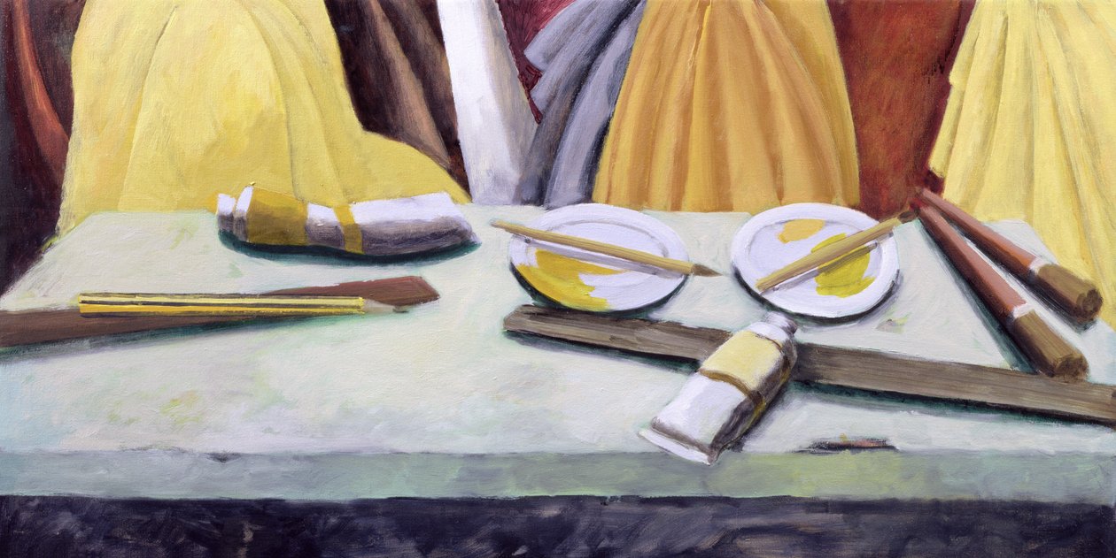 Gamboge Yellow，2003 作者 夏洛特·摩尔