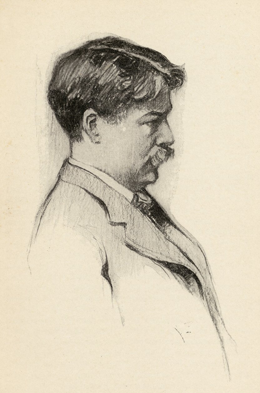 Edward Macdowell（1861-1908）来自Olin Downes的&39;The Lure of Music&39;，1922年 作者 蔡斯·爱默生