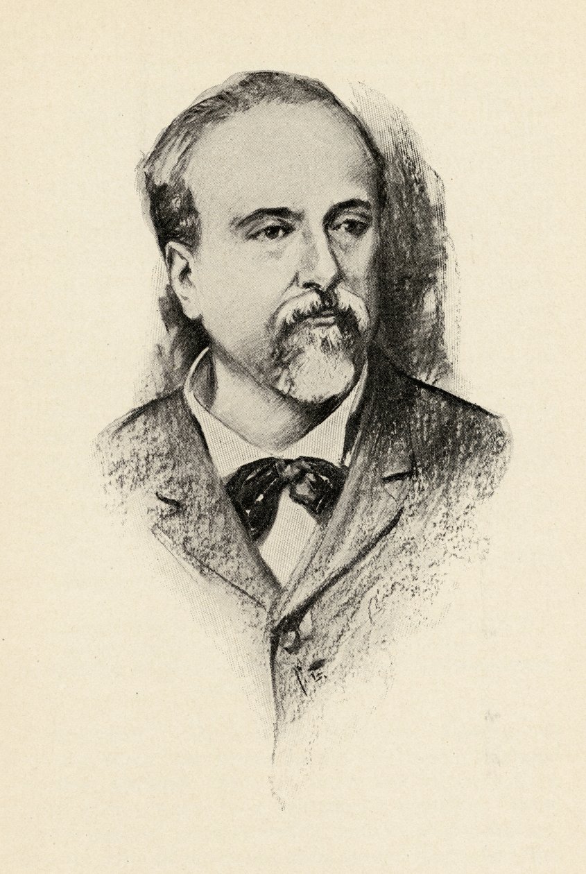 Emmanuel Chabrier（1842-94）来自Olin Downes的&39;The Lure of Music&39;，1922年 作者 蔡斯·爱默生