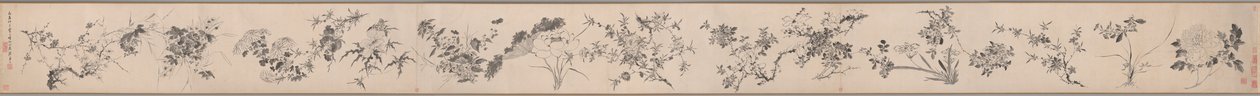 四季花卉圖 作者 陈家燕