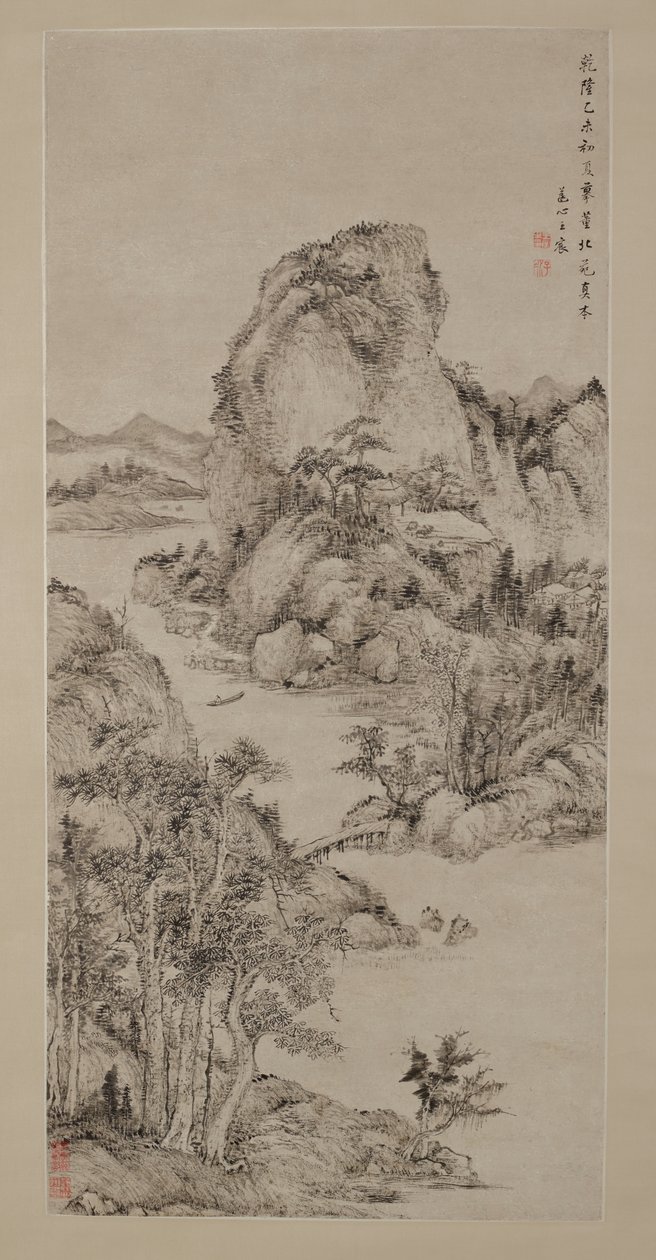 仿董园的风景 作者 王辰