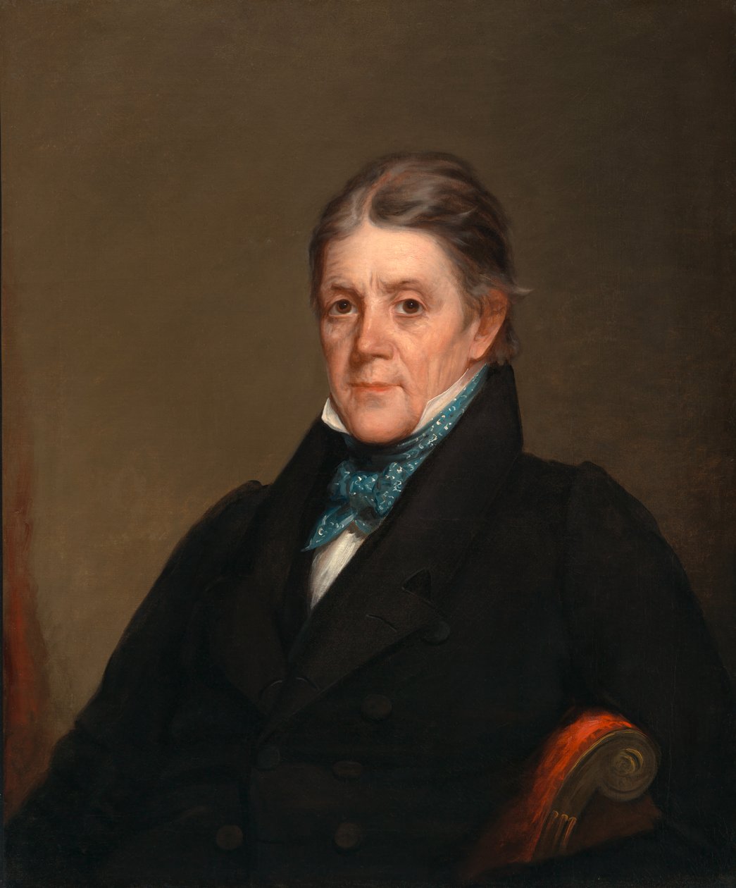 约翰-伦道夫，1829-1830。 作者 切斯特·哈丁（Chester Harding）