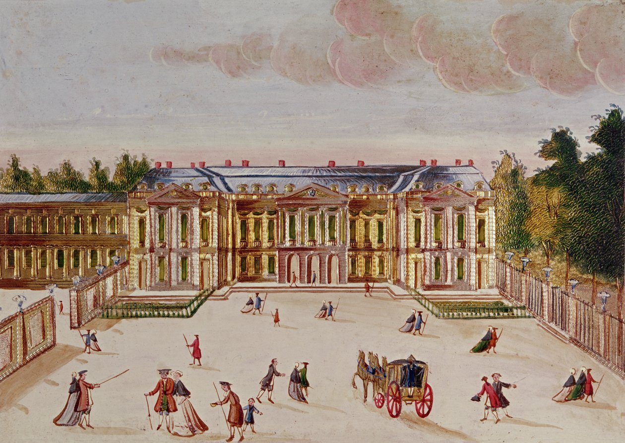 Chateau de Choisy，庭院一侧 作者 骑士