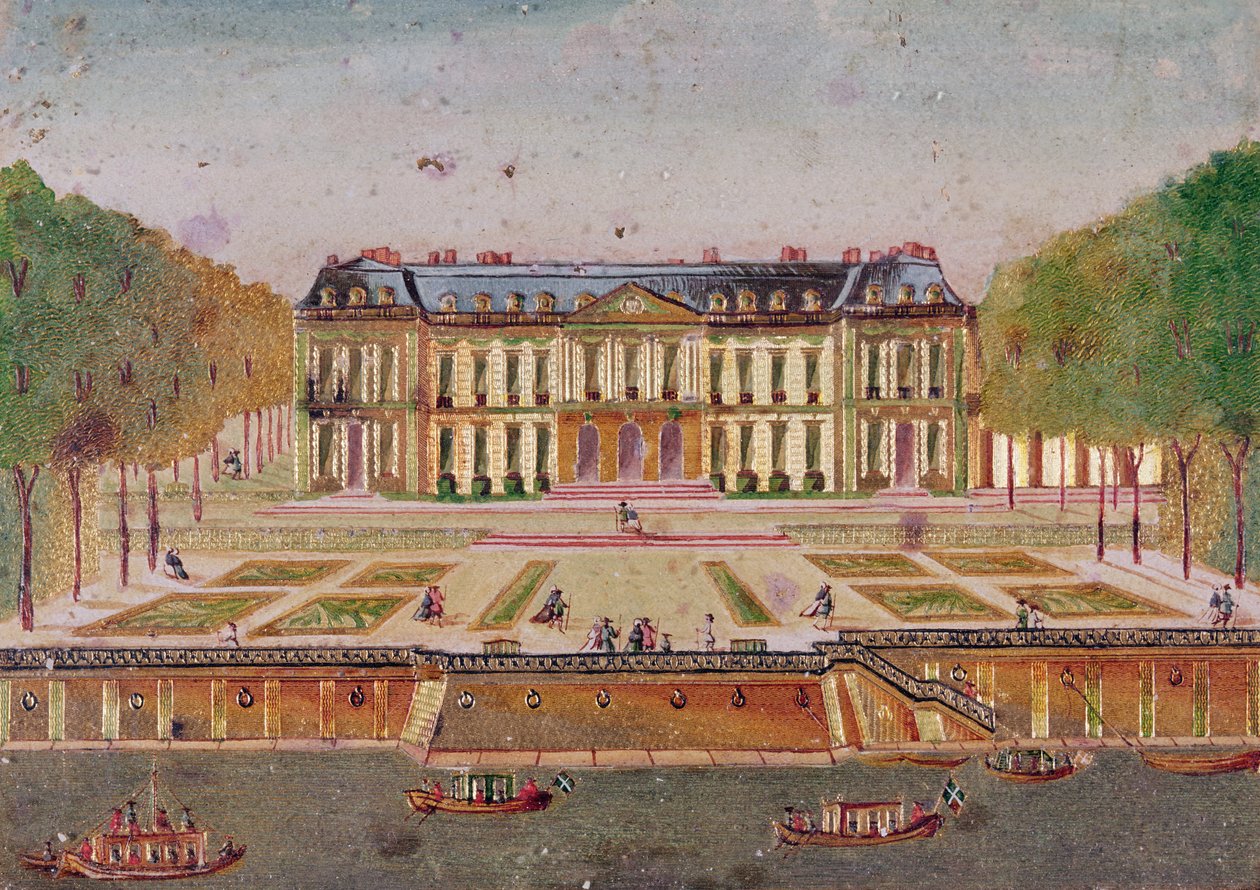 Chateau de Choisy，公园一侧 作者 骑士