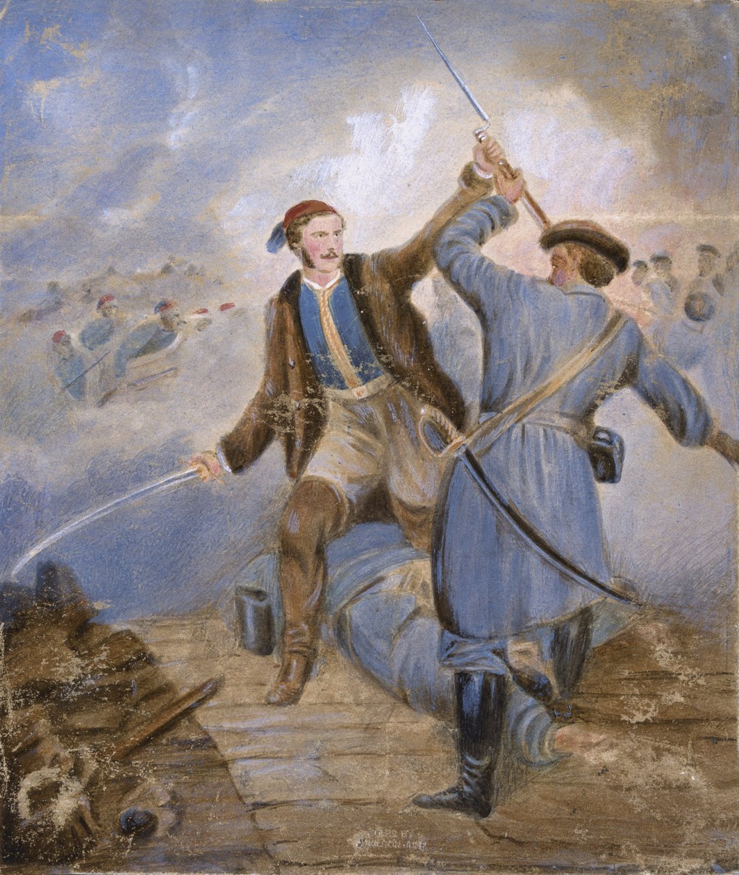主修CC Teesdale，于1855年9月29日在Kars赢得VC 作者 骑士路易斯·威廉·迪桑格斯
