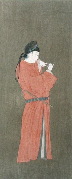 桓帝画像，摘自《国榷》杂志 作者 简顺楚（后）