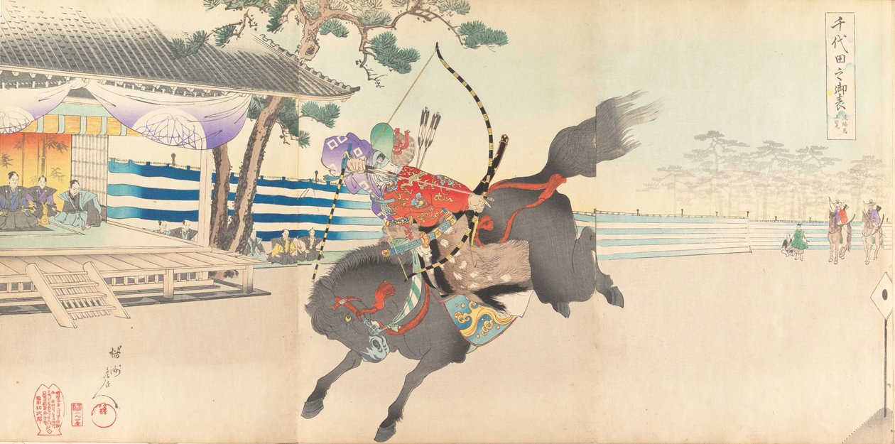 Chiyoda Castle Album of Men, 1897., 1897. 作者 近信洋州