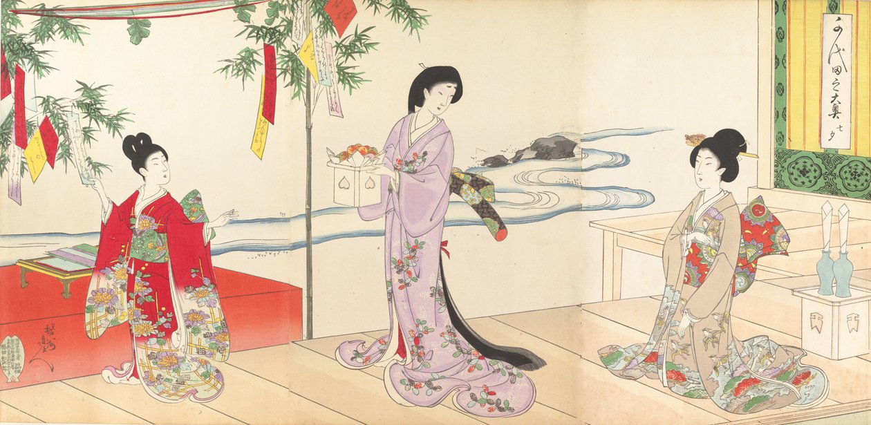 Chiyoda Castle Album of Women, 1895., 1895. 作者 近信洋州