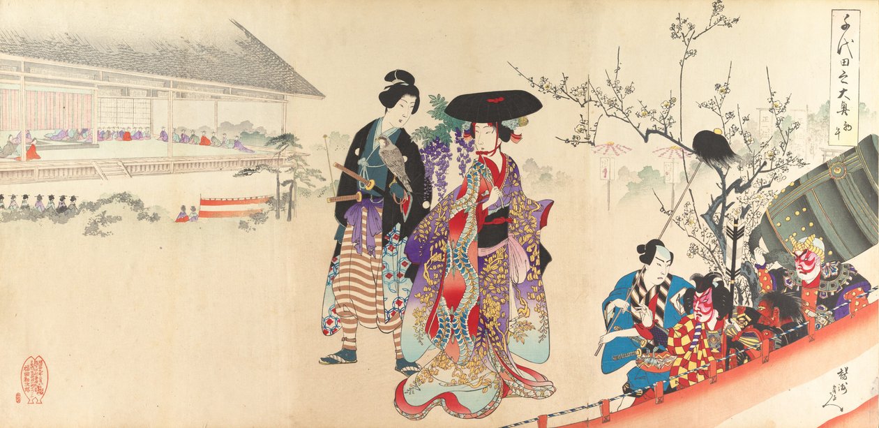 Chiyoda Castle Album of Women, 1895., 1895. 作者 近信洋州