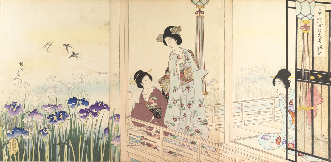 Chiyoda Castle Album of Women, 1895., 1895. 作者 近信洋州