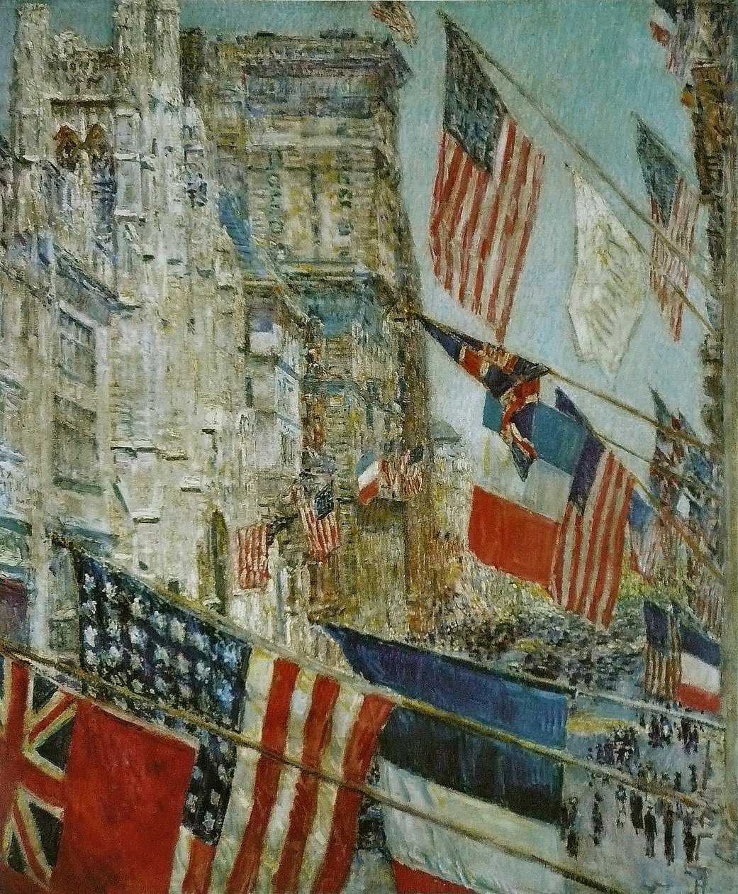盟军日，1917年5月Jour des Allies，mai 1917n 作者 柴尔德哈桑