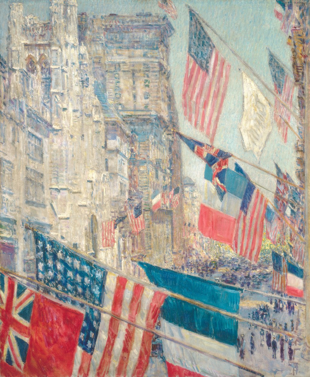 1917年5月同盟国日 作者 柴尔德哈桑
