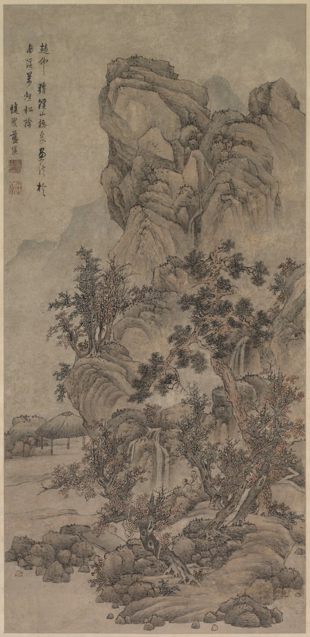 人物风景 作者 中国，清朝