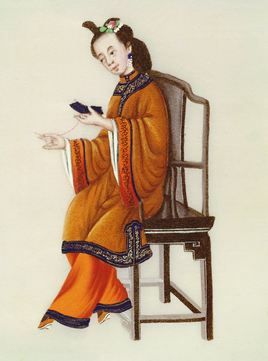 干隆时期的中国女子织补（1736-96） 作者 中文学校